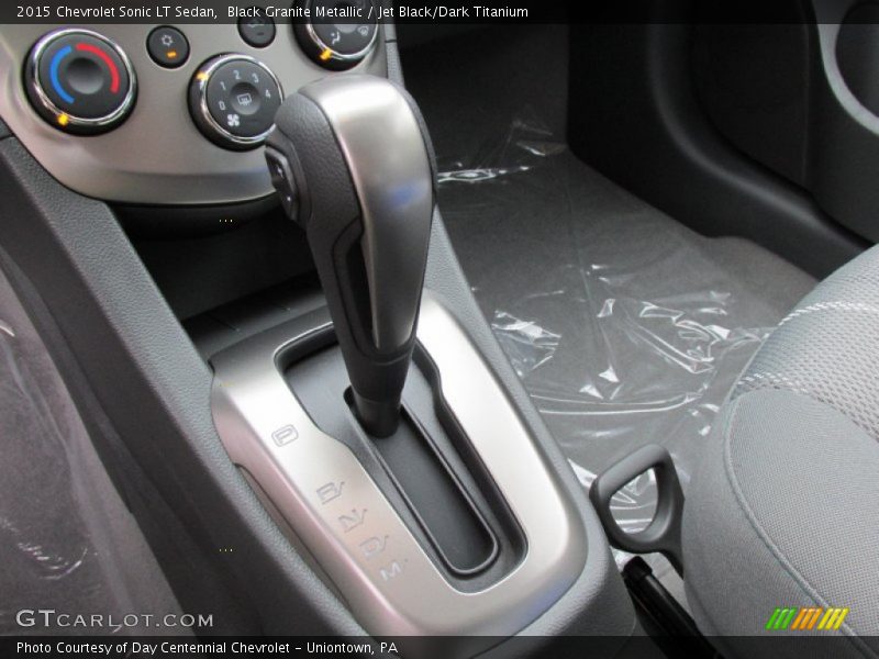 Black Granite Metallic / Jet Black/Dark Titanium 2015 Chevrolet Sonic LT Sedan