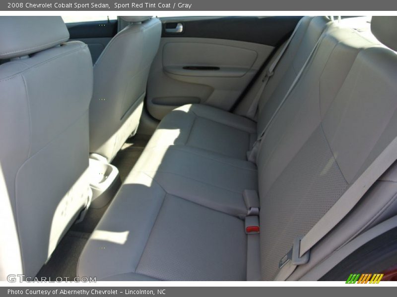 Sport Red Tint Coat / Gray 2008 Chevrolet Cobalt Sport Sedan