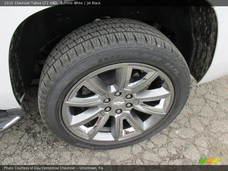 Summit White / Jet Black 2015 Chevrolet Tahoe LTZ 4WD