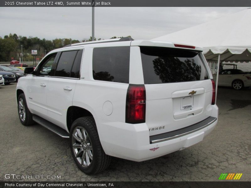 Summit White / Jet Black 2015 Chevrolet Tahoe LTZ 4WD