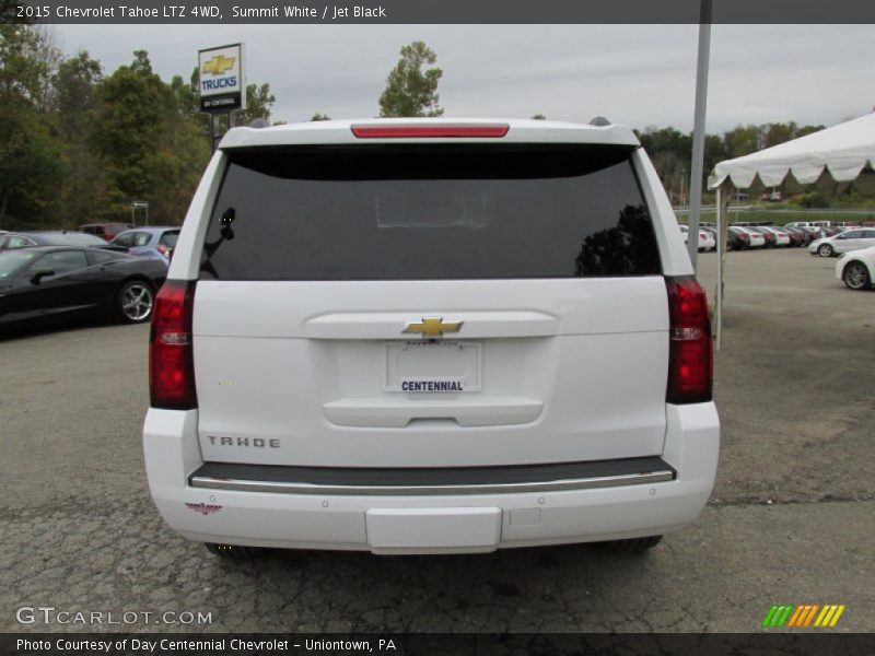 Summit White / Jet Black 2015 Chevrolet Tahoe LTZ 4WD
