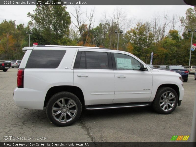 Summit White / Jet Black 2015 Chevrolet Tahoe LTZ 4WD