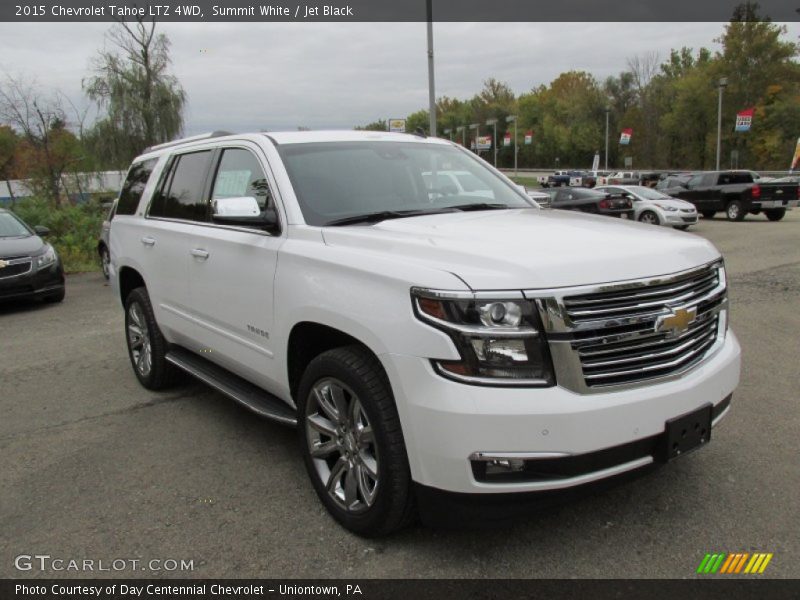 Summit White / Jet Black 2015 Chevrolet Tahoe LTZ 4WD