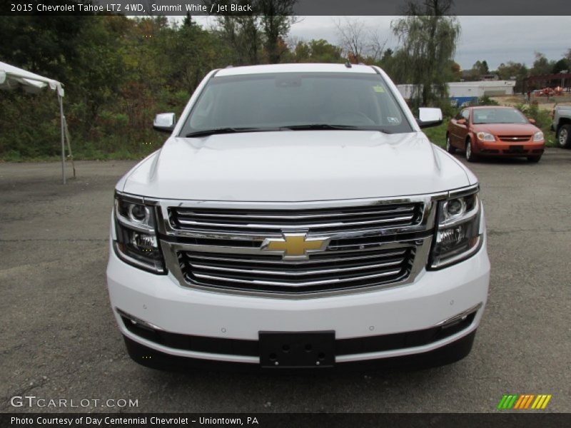 Summit White / Jet Black 2015 Chevrolet Tahoe LTZ 4WD