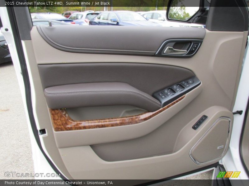 Summit White / Jet Black 2015 Chevrolet Tahoe LTZ 4WD