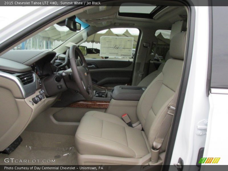 Summit White / Jet Black 2015 Chevrolet Tahoe LTZ 4WD