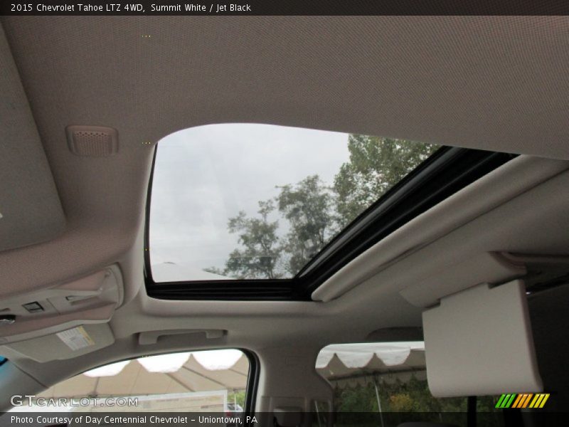Summit White / Jet Black 2015 Chevrolet Tahoe LTZ 4WD