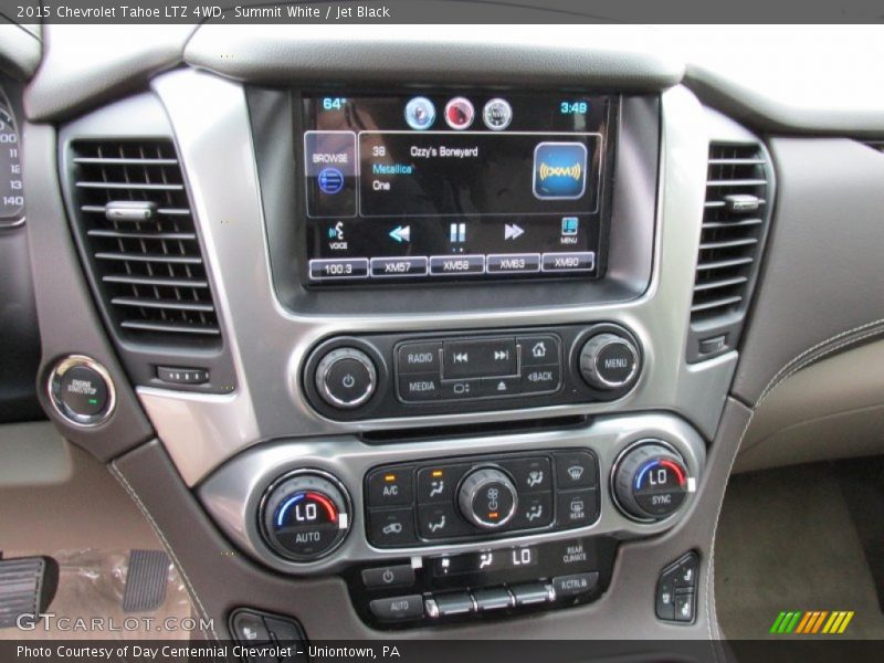 Summit White / Jet Black 2015 Chevrolet Tahoe LTZ 4WD