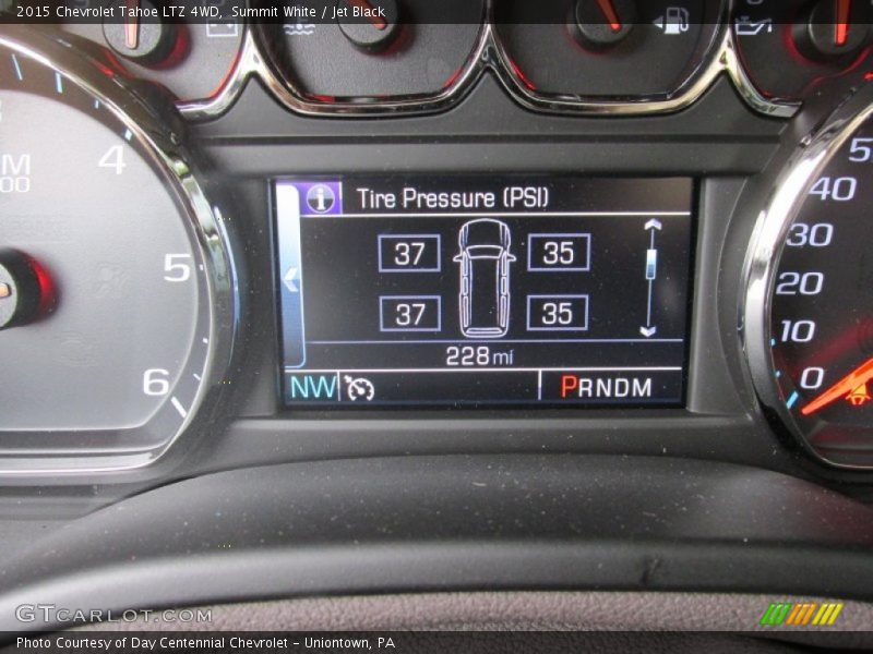 Summit White / Jet Black 2015 Chevrolet Tahoe LTZ 4WD