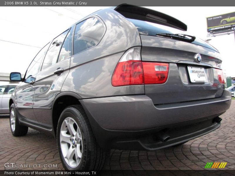 Stratus Grey Metallic / Grey 2006 BMW X5 3.0i