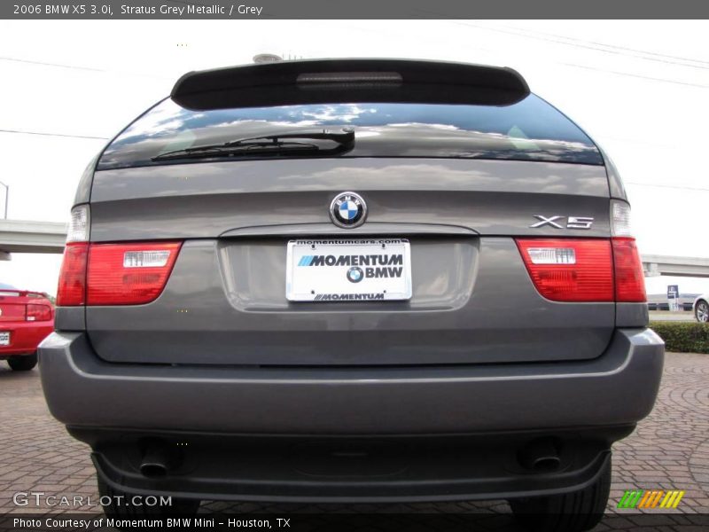 Stratus Grey Metallic / Grey 2006 BMW X5 3.0i