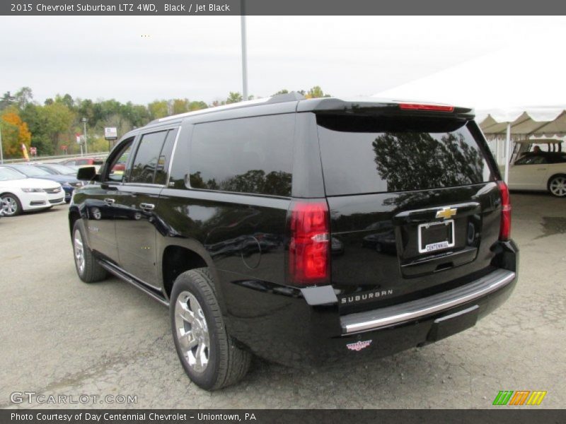 Black / Jet Black 2015 Chevrolet Suburban LTZ 4WD