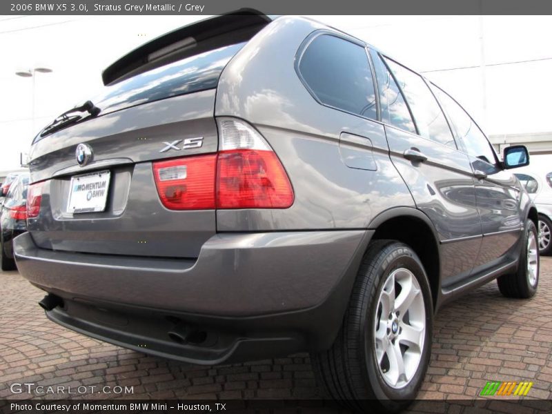 Stratus Grey Metallic / Grey 2006 BMW X5 3.0i