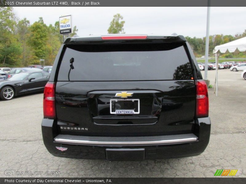 Black / Jet Black 2015 Chevrolet Suburban LTZ 4WD