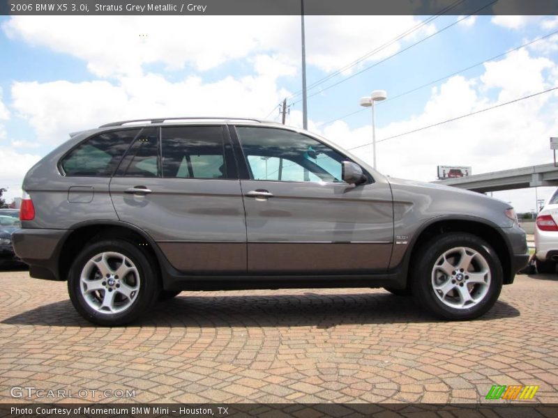 Stratus Grey Metallic / Grey 2006 BMW X5 3.0i