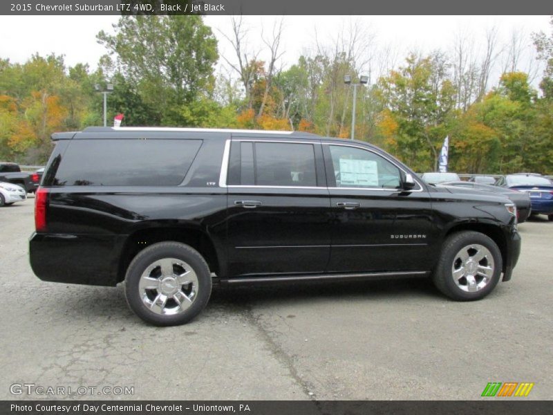 Black / Jet Black 2015 Chevrolet Suburban LTZ 4WD