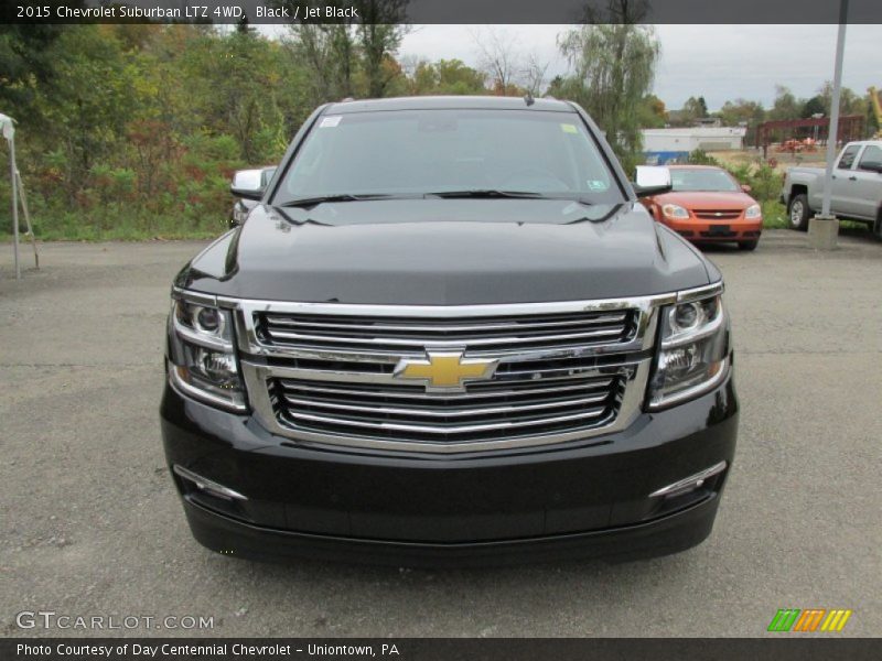 Black / Jet Black 2015 Chevrolet Suburban LTZ 4WD