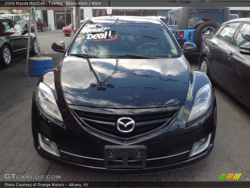 Ebony Black / Black 2009 Mazda MAZDA6 i Touring