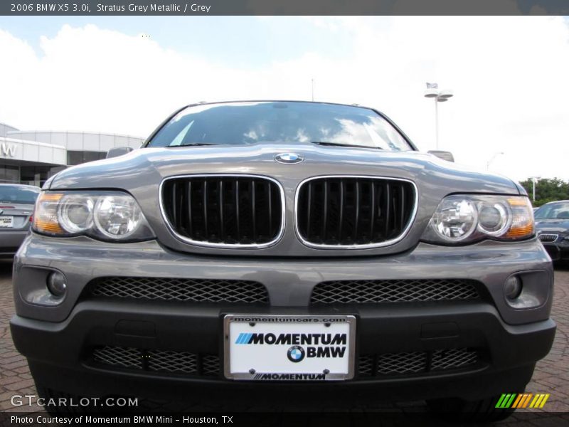 Stratus Grey Metallic / Grey 2006 BMW X5 3.0i