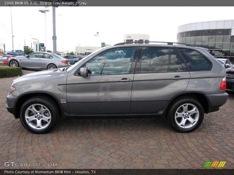 Stratus Grey Metallic / Grey 2006 BMW X5 3.0i