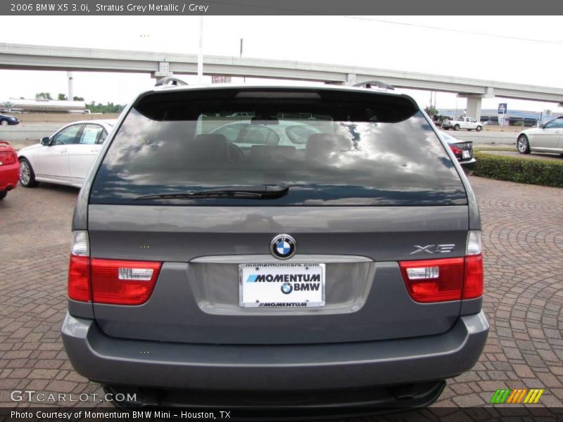 Stratus Grey Metallic / Grey 2006 BMW X5 3.0i