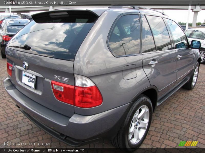 Stratus Grey Metallic / Grey 2006 BMW X5 3.0i
