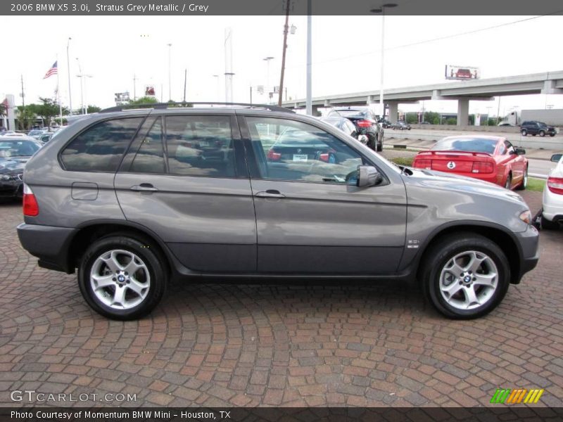 Stratus Grey Metallic / Grey 2006 BMW X5 3.0i