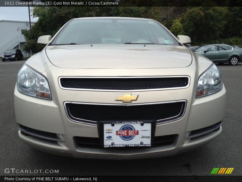 Gold Mist Metallic / Cocoa/Cashmere 2011 Chevrolet Malibu LT