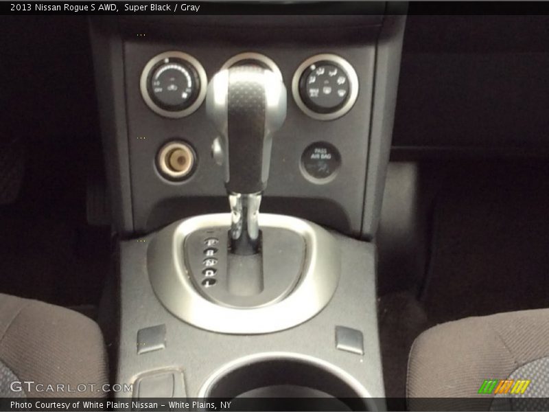 Super Black / Gray 2013 Nissan Rogue S AWD