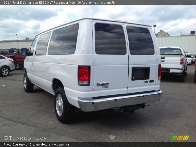 Oxford White / Medium Flint 2014 Ford E-Series Van E350 XLT Passenger Van