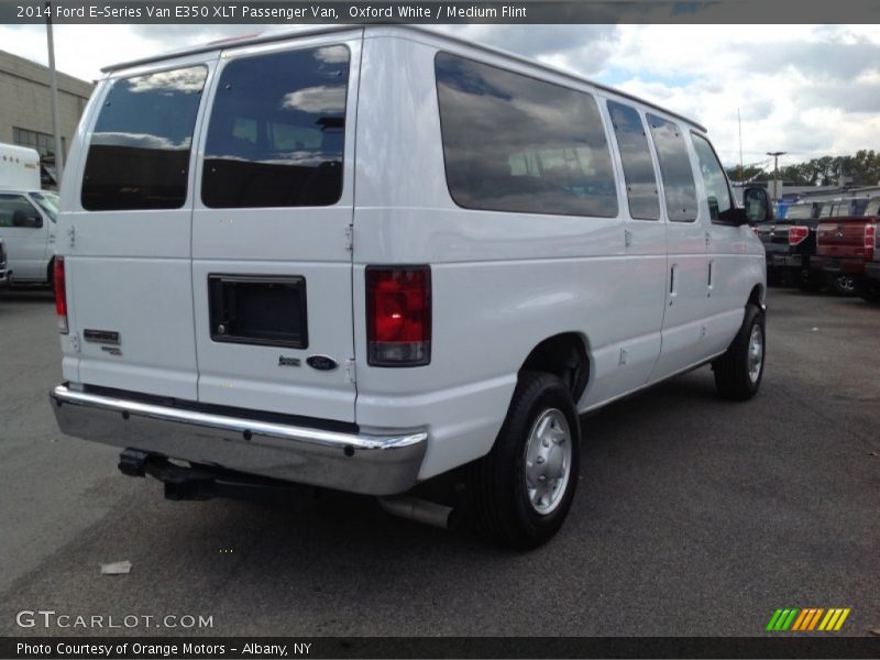 Oxford White / Medium Flint 2014 Ford E-Series Van E350 XLT Passenger Van