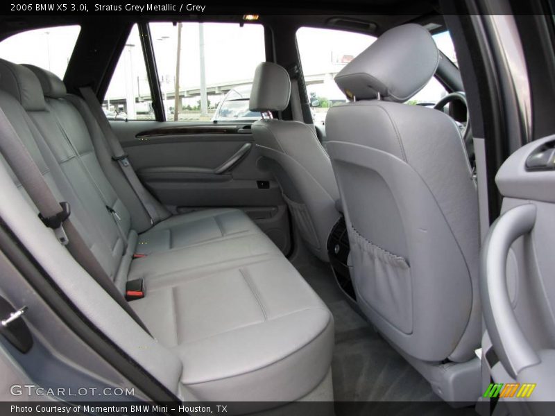 Stratus Grey Metallic / Grey 2006 BMW X5 3.0i