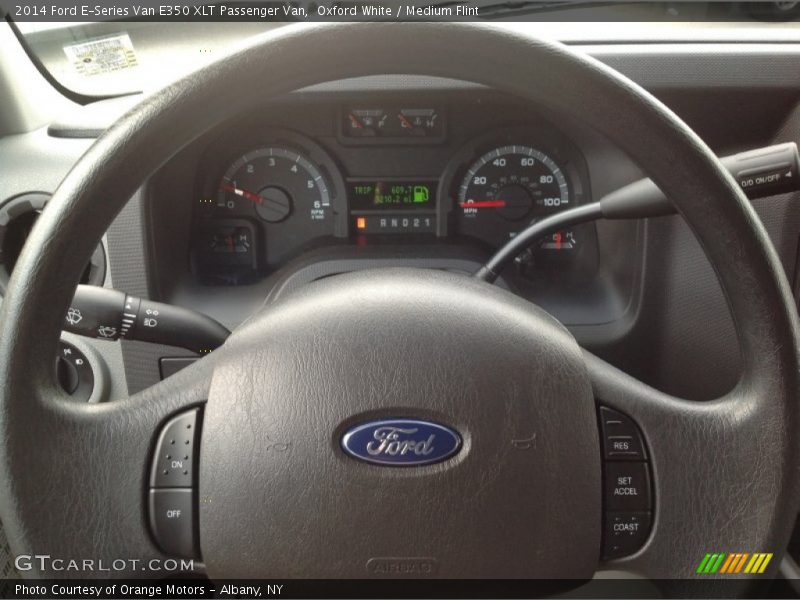 Oxford White / Medium Flint 2014 Ford E-Series Van E350 XLT Passenger Van