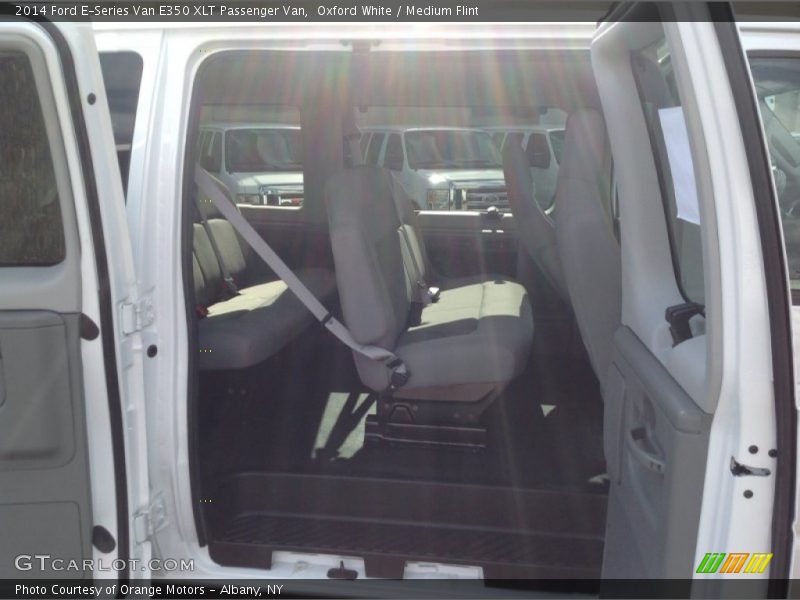 Oxford White / Medium Flint 2014 Ford E-Series Van E350 XLT Passenger Van