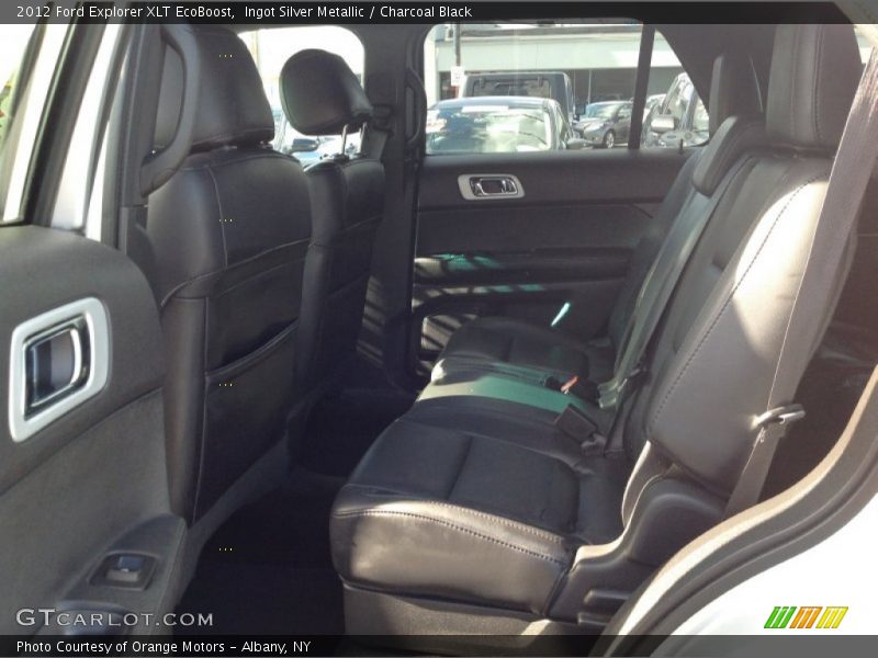 Ingot Silver Metallic / Charcoal Black 2012 Ford Explorer XLT EcoBoost