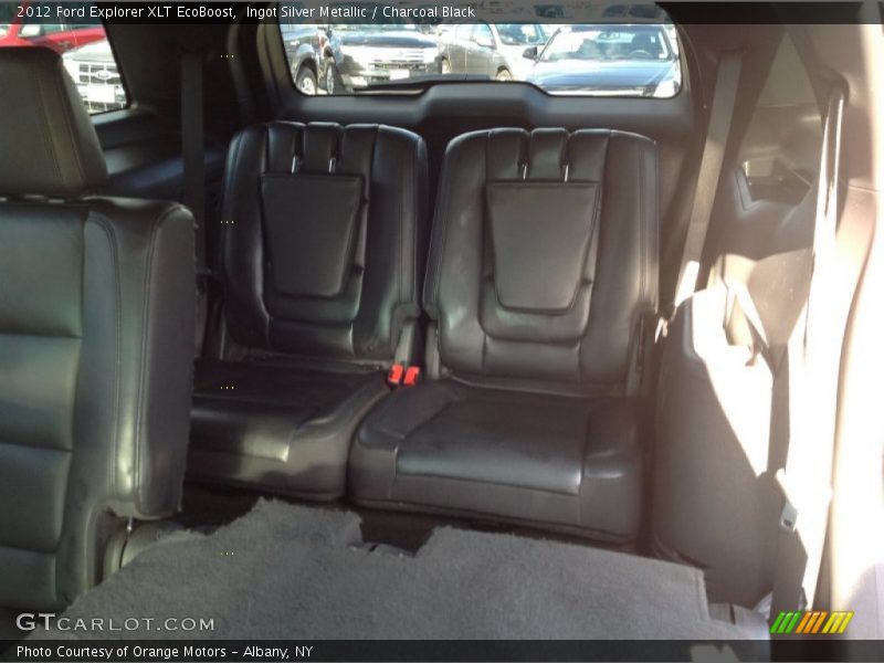 Ingot Silver Metallic / Charcoal Black 2012 Ford Explorer XLT EcoBoost