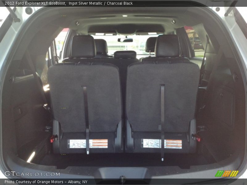 Ingot Silver Metallic / Charcoal Black 2012 Ford Explorer XLT EcoBoost