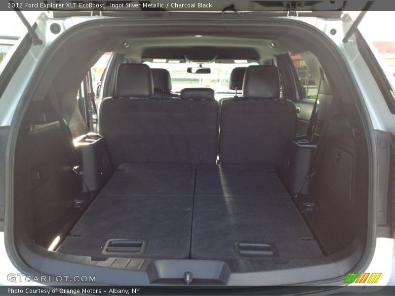Ingot Silver Metallic / Charcoal Black 2012 Ford Explorer XLT EcoBoost