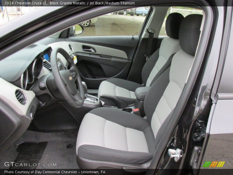 Black Granite Metallic / Jet Black/Medium Titanium 2014 Chevrolet Cruze LS