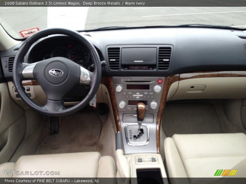 Deep Bronze Metallic / Warm Ivory 2008 Subaru Outback 2.5i Limited Wagon