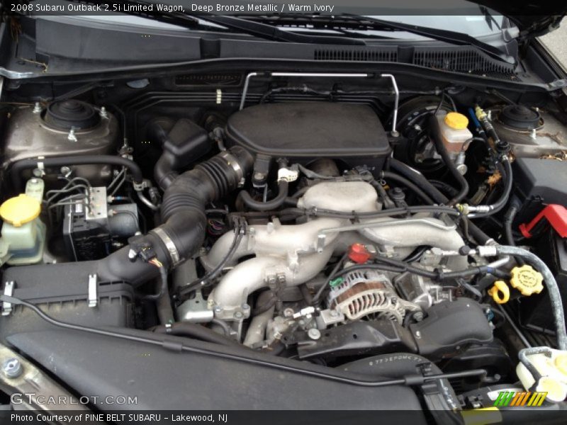 Deep Bronze Metallic / Warm Ivory 2008 Subaru Outback 2.5i Limited Wagon