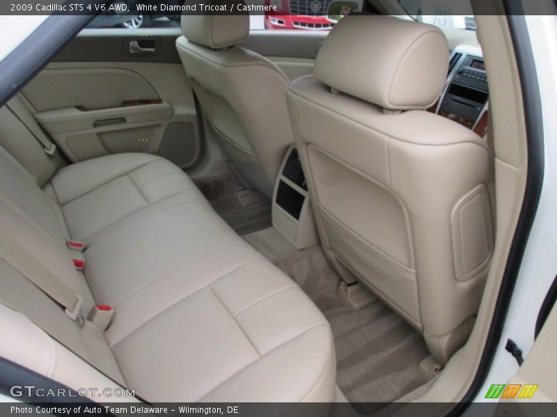 White Diamond Tricoat / Cashmere 2009 Cadillac STS 4 V6 AWD