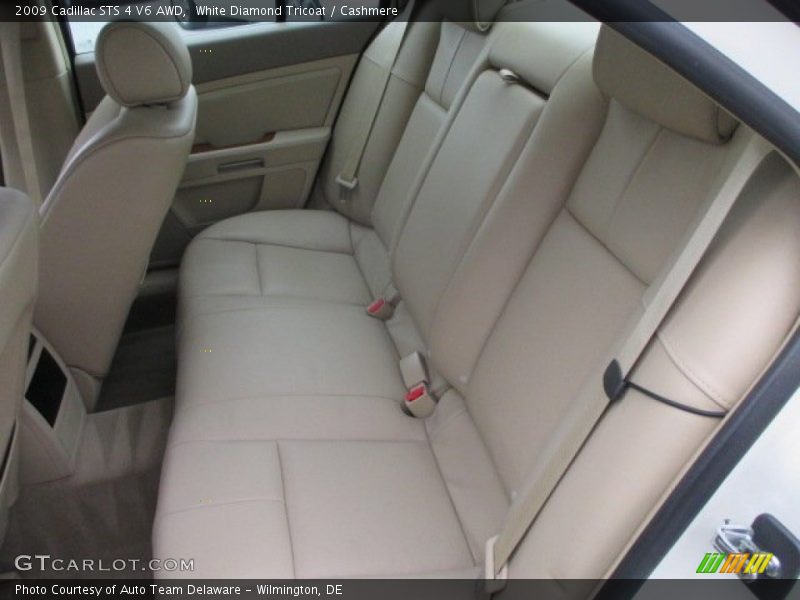 White Diamond Tricoat / Cashmere 2009 Cadillac STS 4 V6 AWD