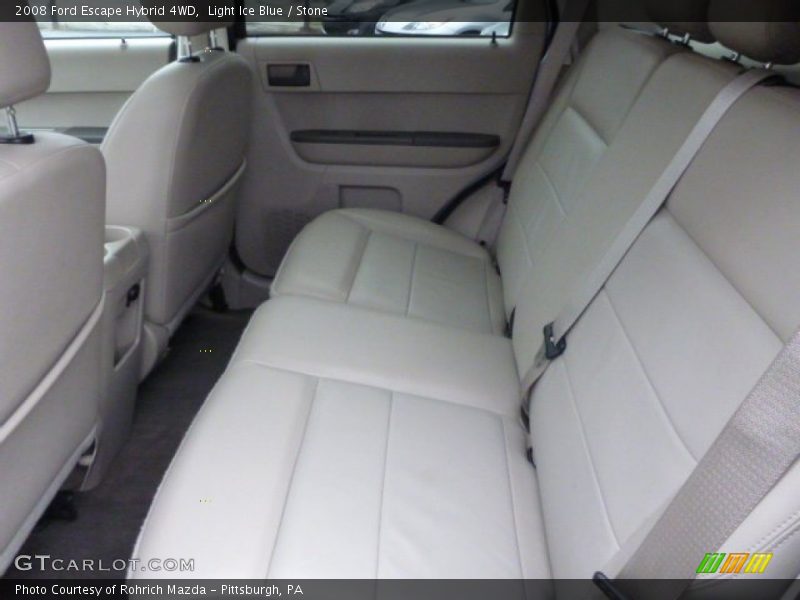 Light Ice Blue / Stone 2008 Ford Escape Hybrid 4WD