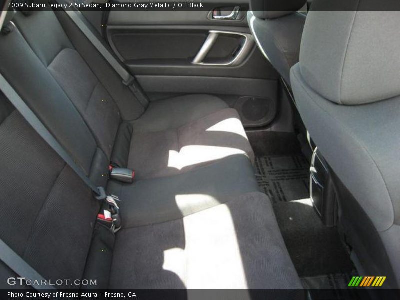 Diamond Gray Metallic / Off Black 2009 Subaru Legacy 2.5i Sedan
