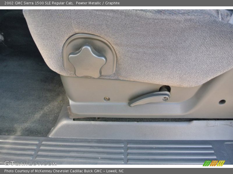 Pewter Metallic / Graphite 2002 GMC Sierra 1500 SLE Regular Cab