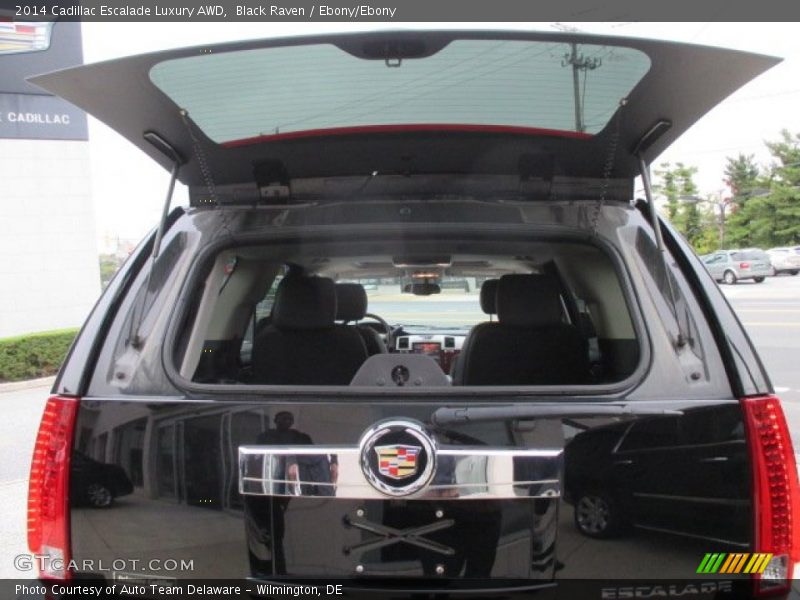 Black Raven / Ebony/Ebony 2014 Cadillac Escalade Luxury AWD