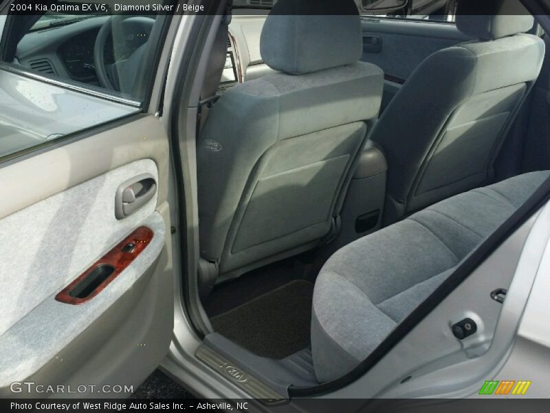 Diamond Silver / Beige 2004 Kia Optima EX V6