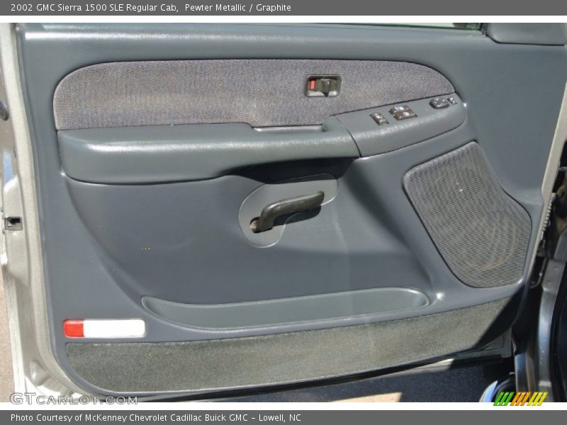 Pewter Metallic / Graphite 2002 GMC Sierra 1500 SLE Regular Cab