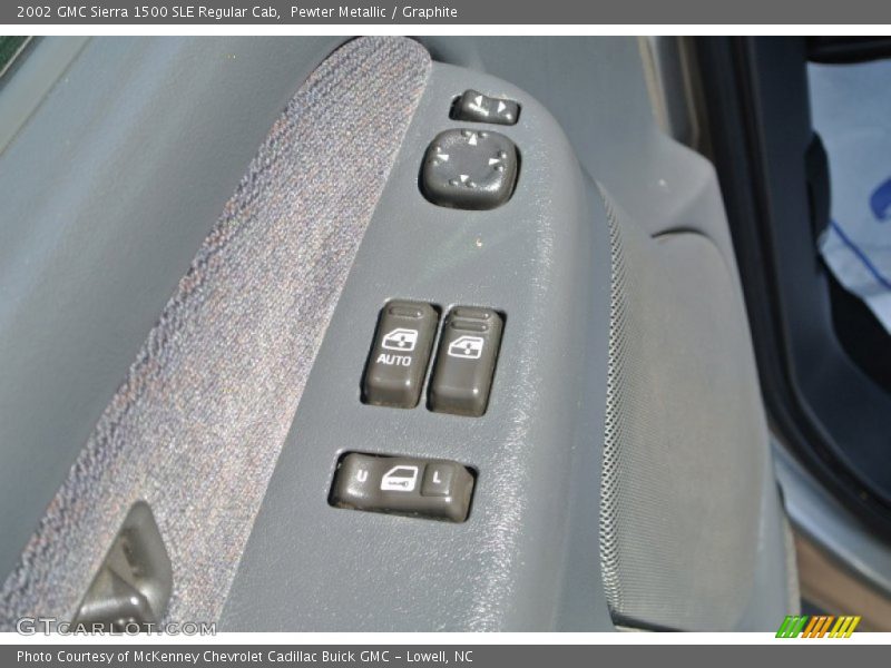 Pewter Metallic / Graphite 2002 GMC Sierra 1500 SLE Regular Cab